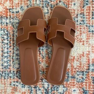 Hermes Oran Sandals